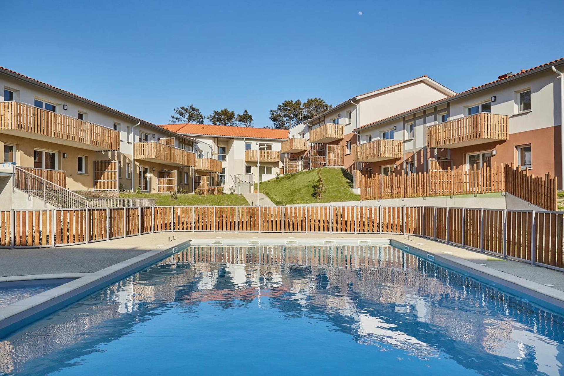 Residence Odalys Bleu Canopee Mimizan-Plage Exteriér fotografie